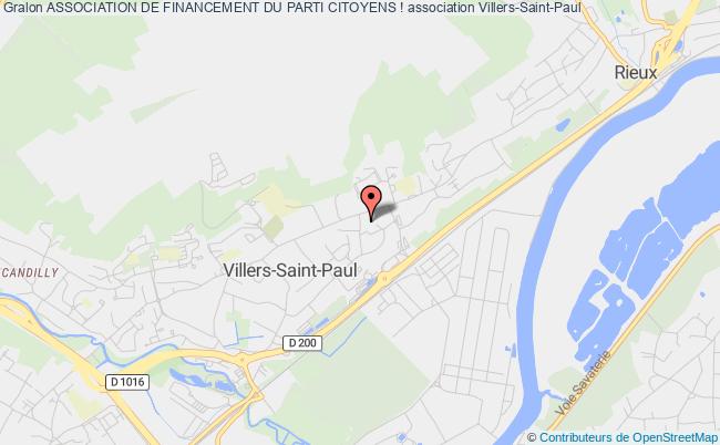 plan association Association De Financement Du Parti Citoyens ! Villers-Saint-Paul