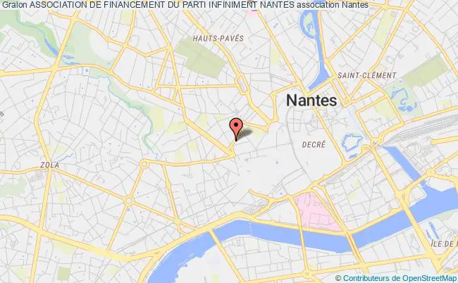 plan association Association De Financement Du Parti Infiniment Nantes Nantes