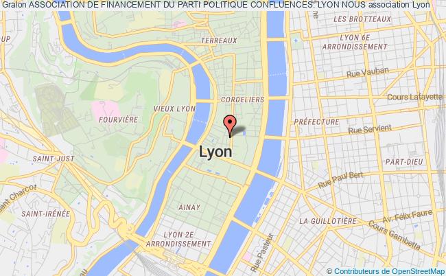 plan association Association De Financement Du Parti Politique Confluences: Lyon Nous Lyon