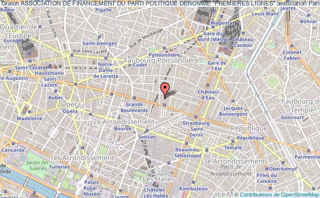 plan association Association De Financement Du Parti Politique Denomme "premieres Lignes" Paris