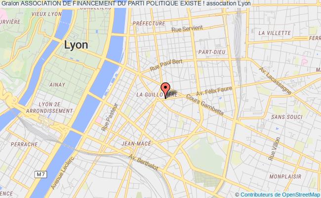 plan association Association De Financement Du Parti Politique Existe ! Lyon 7