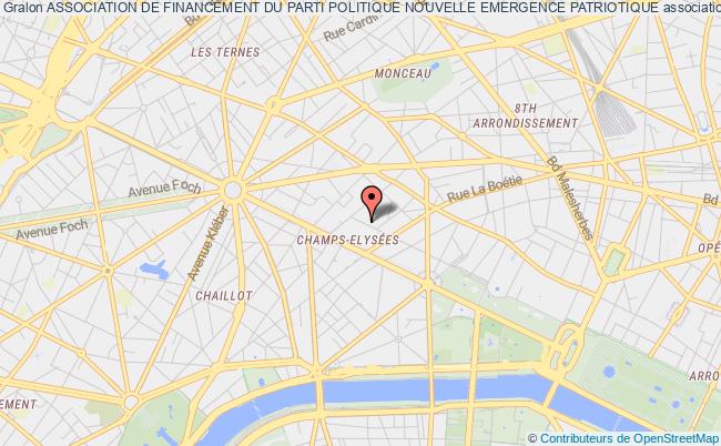 plan association Association De Financement Du Parti Politique Nouvelle Emergence Patriotique Paris