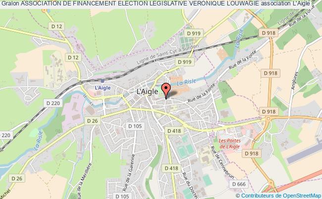 plan association Association De Financement Election Legislative Veronique Louwagie L'   Aigle