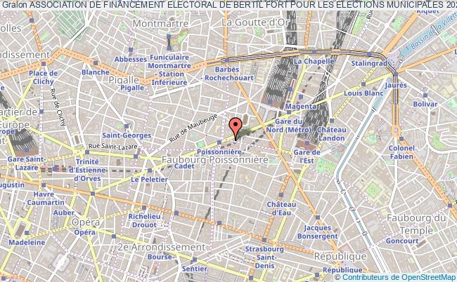ASSOCIATION DE FINANCEMENT ELECTORAL DE BERTIL FORT POUR LES ELECTIONS MUNICIPALES 2020 DANS LE 10E ARRONDISSEMENT DE PARIS