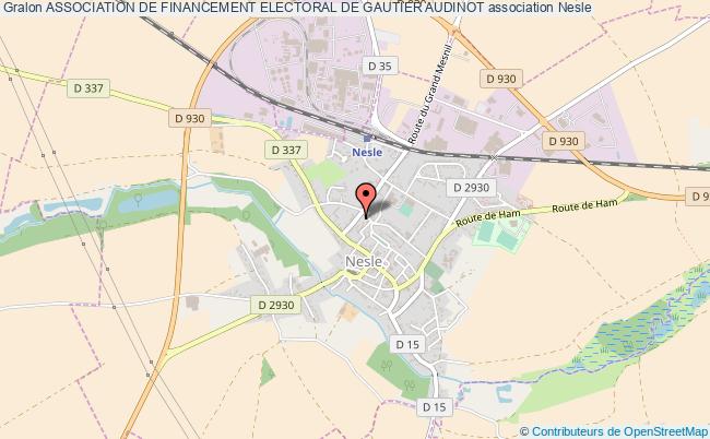 ASSOCIATION DE FINANCEMENT ELECTORAL DE GAUTIER AUDINOT