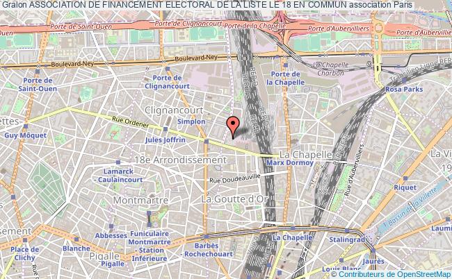 plan association Association De Financement Electoral De La Liste Le 18 En Commun Paris