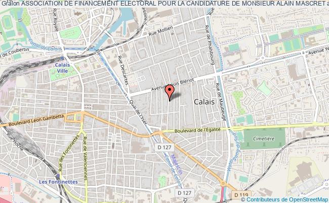 plan association Association De Financement Electoral Pour La Candidature De Monsieur Alain Mascret Calais