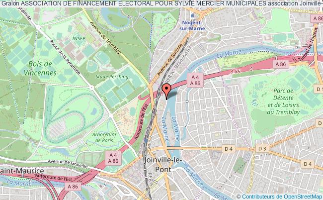 plan association Association De Financement Electoral Pour Sylvie Mercier Municipales Joinville-le-Pont