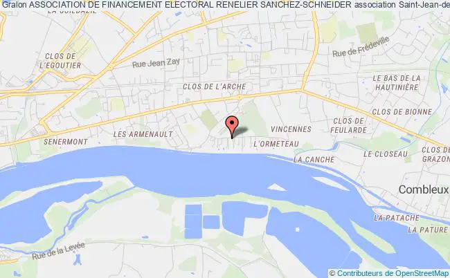 plan association Association De Financement Electoral Renelier Sanchez-schneider Saint-Jean-de-Braye