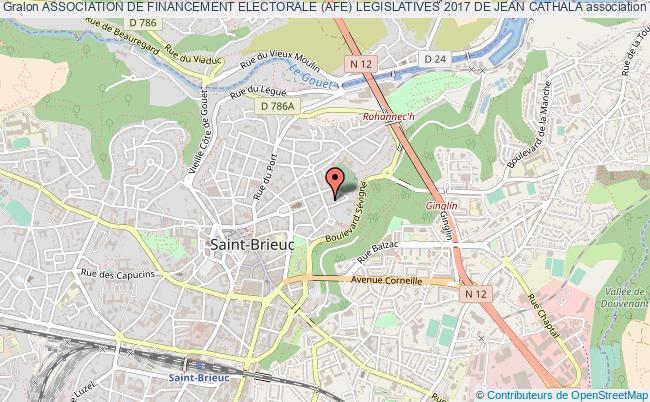 plan association Association De Financement Electorale (afe) Legislatives 2017 De Jean Cathala Saint-Brieuc