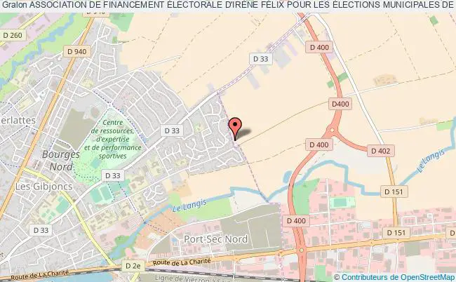 plan association Association De Financement Électorale D'irÈne FÉlix Pour Les Élections Municipales De Bourges 2014 Bourges