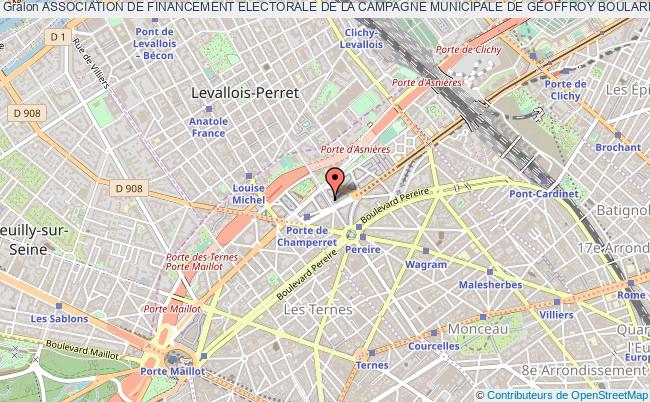 plan association Association De Financement Electorale De La Campagne Municipale De Geoffroy Boulard 2020 (afgb2020) Paris