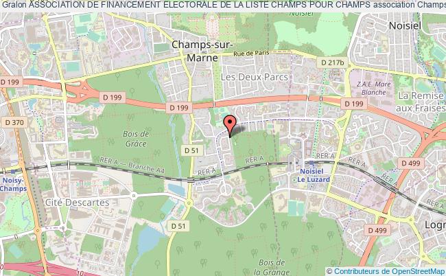 plan association Association De Financement Electorale De La Liste Champs Pour Champs Champs-sur-Marne