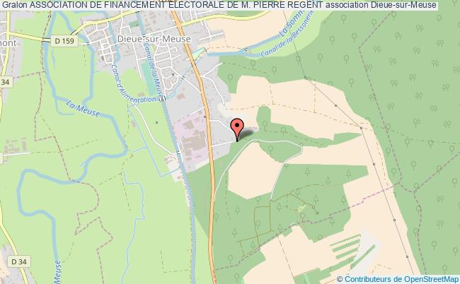 plan association Association De Financement Electorale De M. Pierre Regent Dieue-sur-Meuse