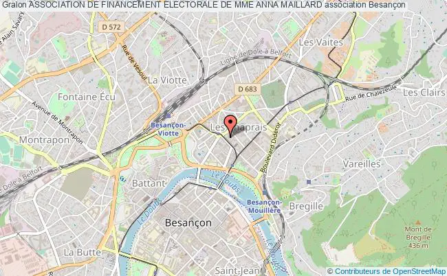 plan association Association De Financement Electorale De Mme Anna Maillard Besançon