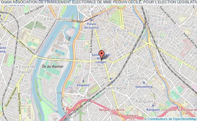 plan association Association De Financement Electorale De Mme Peguin Cecile, Pour L'election Legislative 2017 Circonscription 31-02 Toulouse