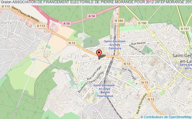 ASSOCIATION DE FINANCEMENT ELECTORALE DE PIERRE MORANGE POUR 2012 (AFEP.MORANGE 2012)