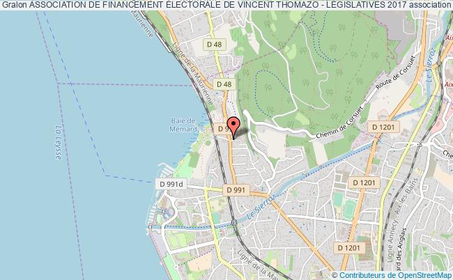 ASSOCIATION DE FINANCEMENT ÉLECTORALE DE VINCENT THOMAZO - LÉGISLATIVES 2017
