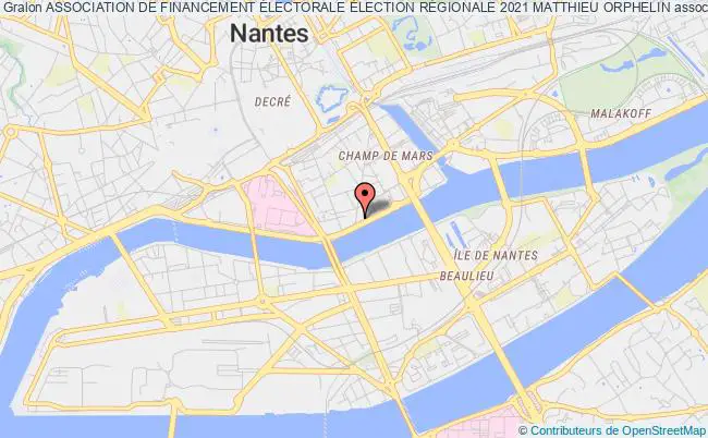 plan association Association De Financement Électorale Élection RÉgionale 2021 Matthieu Orphelin Nantes