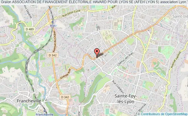 plan association Association De Financement Électorale Havard Pour Lyon 5e (afeh Lyon 5) Lyon