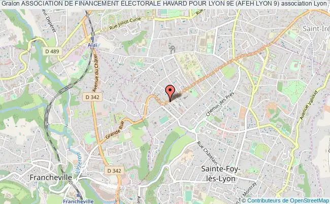 plan association Association De Financement Électorale Havard Pour Lyon 9e (afeh Lyon 9) Lyon