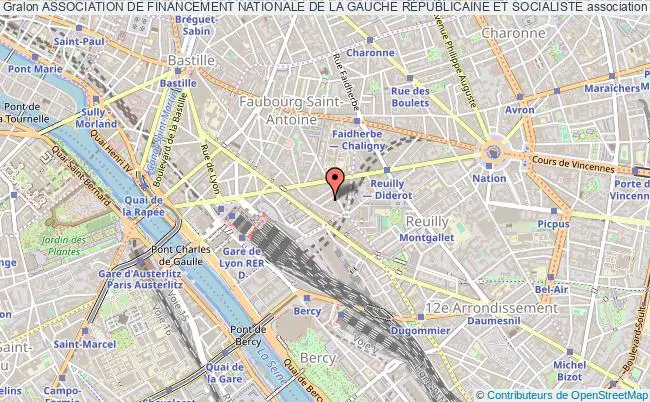 plan association Association De Financement Nationale De La Gauche RÉpublicaine Et Socialiste Paris