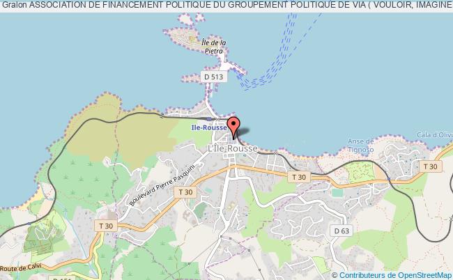 plan association Association De Financement Politique Du Groupement Politique De Via ( Vouloir, Imaginer, Agir ) - Afpgpvia L'Île-Rousse