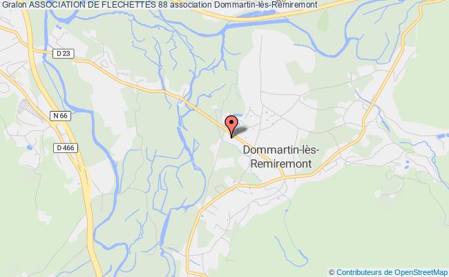 plan association Association De Flechettes 88 Dommartin-lès-Remiremont