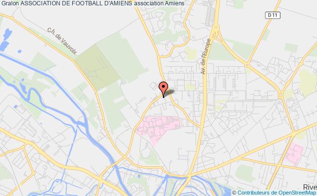 plan association Association De Football D'amiens Amiens