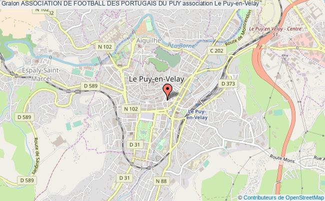 plan association Association De Football Des Portugais Du Puy Le Puy-en-Velay
