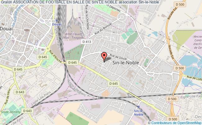 ASSOCIATION DE FOOTBALL EN SALLE DE SIN LE NOBLE