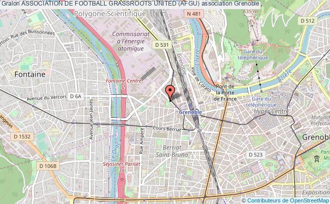 plan association Association De Football Grassroots United (afgu) Grenoble