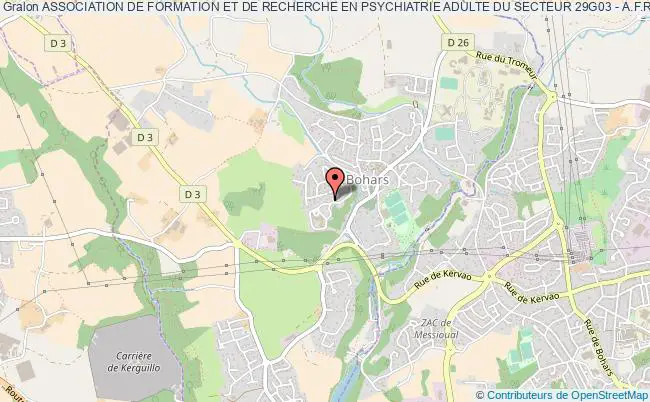 plan association Association De Formation Et De Recherche En Psychiatrie Adulte Du Secteur 29g03 - A.f.r.p.s.3 Bohars