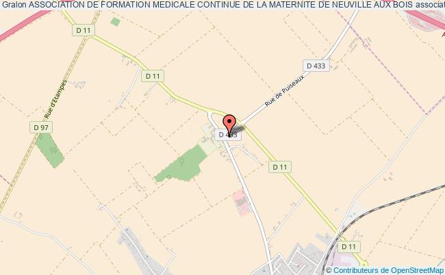 plan association Association De Formation Medicale Continue De La Maternite De Neuville Aux Bois Neuville-aux-Bois
