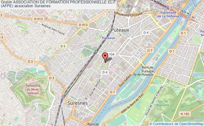 plan association Association De Formation Professionnelle Elit
(afpe) 