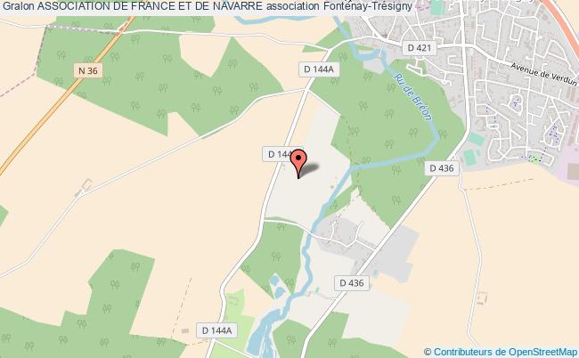 plan association Association De France Et De Navarre Fontenay-Trésigny