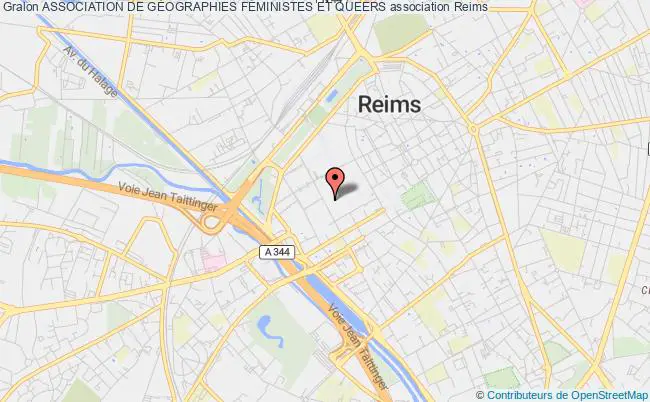 plan association Association De GÉographies FÉministes Et Queers Reims