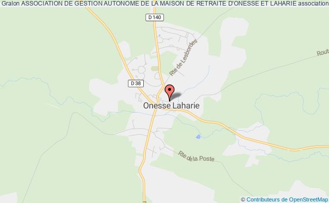ASSOCIATION DE GESTION AUTONOME DE LA MAISON DE RETRAITE D'ONESSE ET LAHARIE