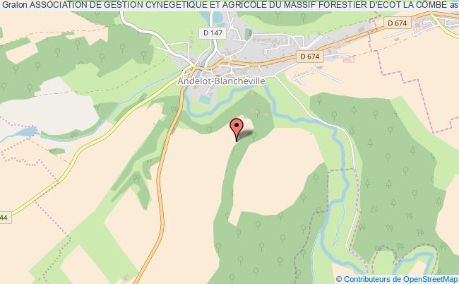 ASSOCIATION DE GESTION CYNEGETIQUE ET AGRICOLE DU MASSIF FORESTIER D'ECOT LA COMBE