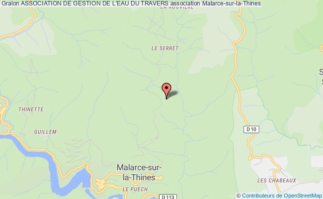 ASSOCIATION DE GESTION DE L'EAU DU TRAVERS