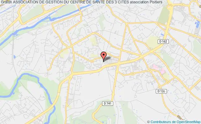 plan association Association De Gestion Du Centre De Sante Des 3 Cites Poitiers