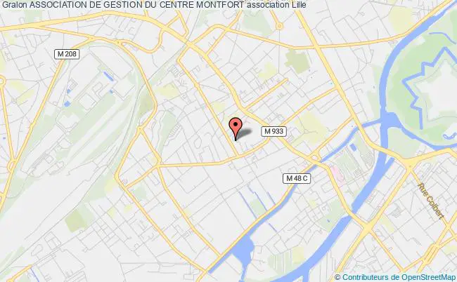 plan association Association De Gestion Du Centre Montfort Lille