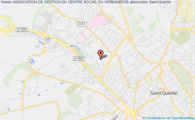 plan association Association De Gestion Du Centre Social Du Vermandois Saint-Quentin