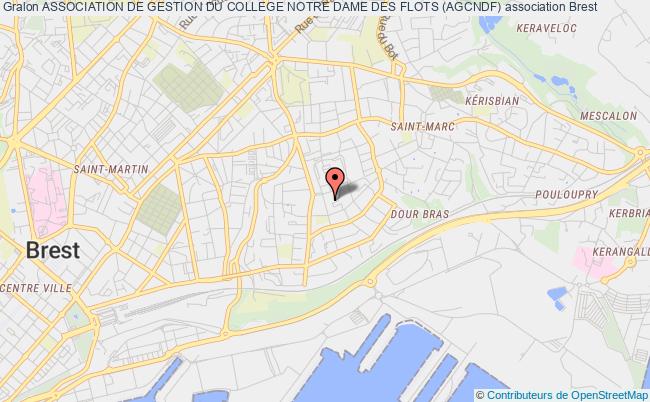 plan association Association De Gestion Du College Notre Dame Des Flots (agcndf) Brest