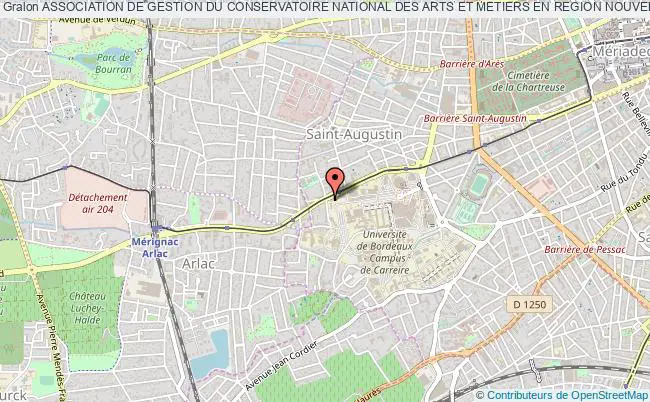 plan association Association De Gestion Du Conservatoire National Des Arts Et Metiers En Region Nouvelle Aquitaine (agcnam Nouvelle Aquitaine) Bordeaux