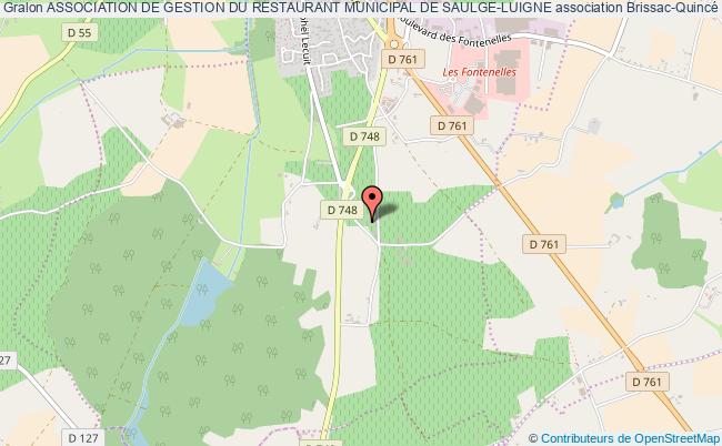 plan association Association De Gestion Du Restaurant Municipal De Saulge-luigne Brissac-Loire-Aubance