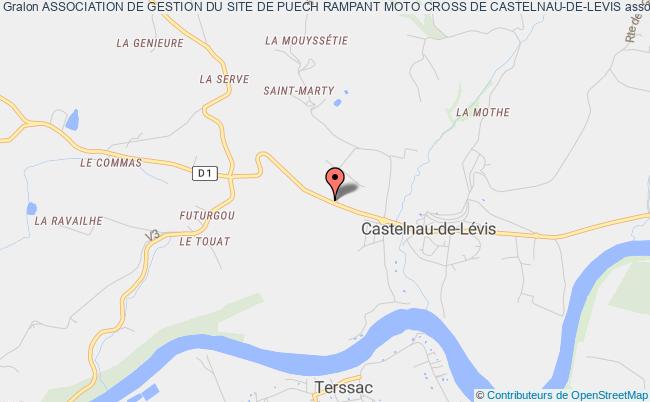 ASSOCIATION DE GESTION DU SITE DE PUECH RAMPANT MOTO CROSS DE CASTELNAU-DE-LEVIS
