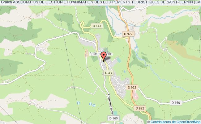 ASSOCIATION DE GESTION ET D'ANIMATION DES EQUIPEMENTS TOURISTIQUES DE SAINT-CERNIN (CANTAL)