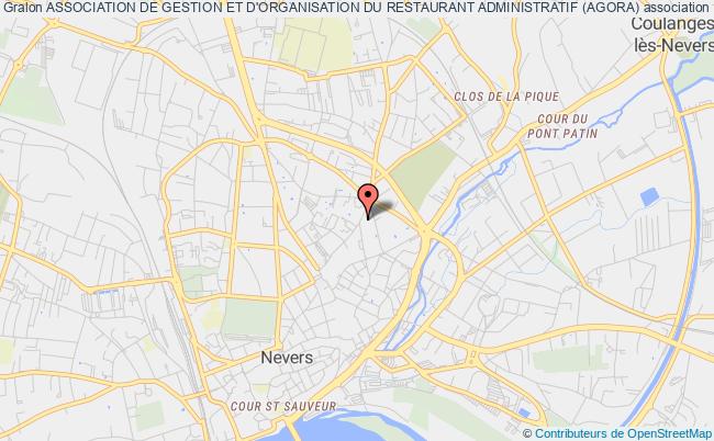 plan association Association De Gestion Et D'organisation Du Restaurant Administratif (agora) Nevers