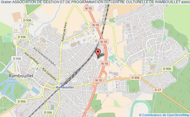 plan association Association De Gestion Et De Programmation Du Centre Culturelle De Rambouillet Rambouillet